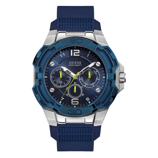 Modra gumijasta ura Guess