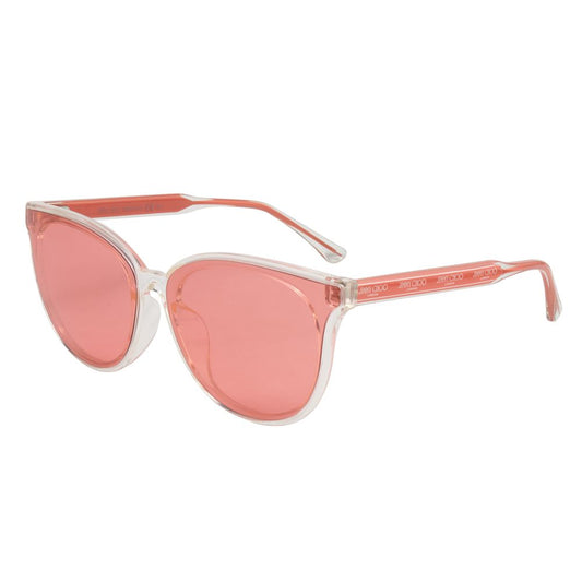 Jimmy Choo Transparent Haircalf Sunglasses