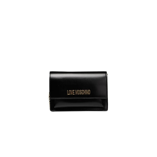 Love Moschino "Black Polyethylene Women Crossbody Bag"