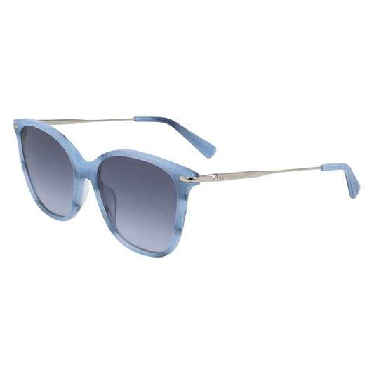 Longchamp Blue Haircalf Sunglasses