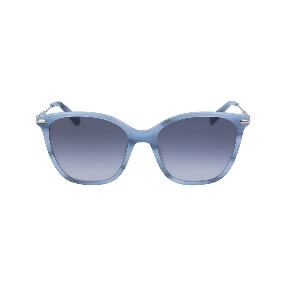 Longchamp Blue Haircalf Sunglasses