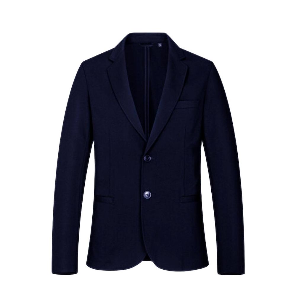 Armani Exchange Modra jopica iz viskoze
