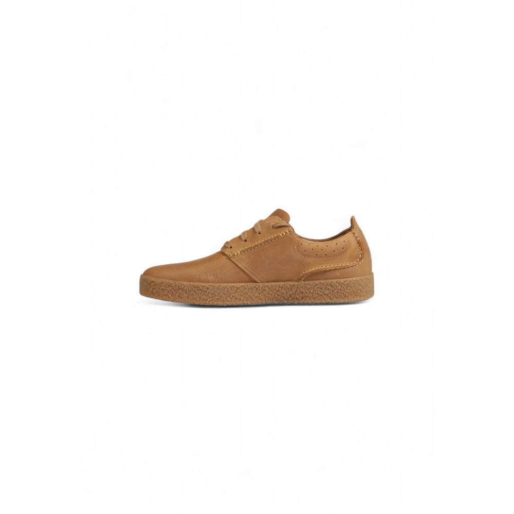 Clarks Beige Suede Leather Oxfords And Derby