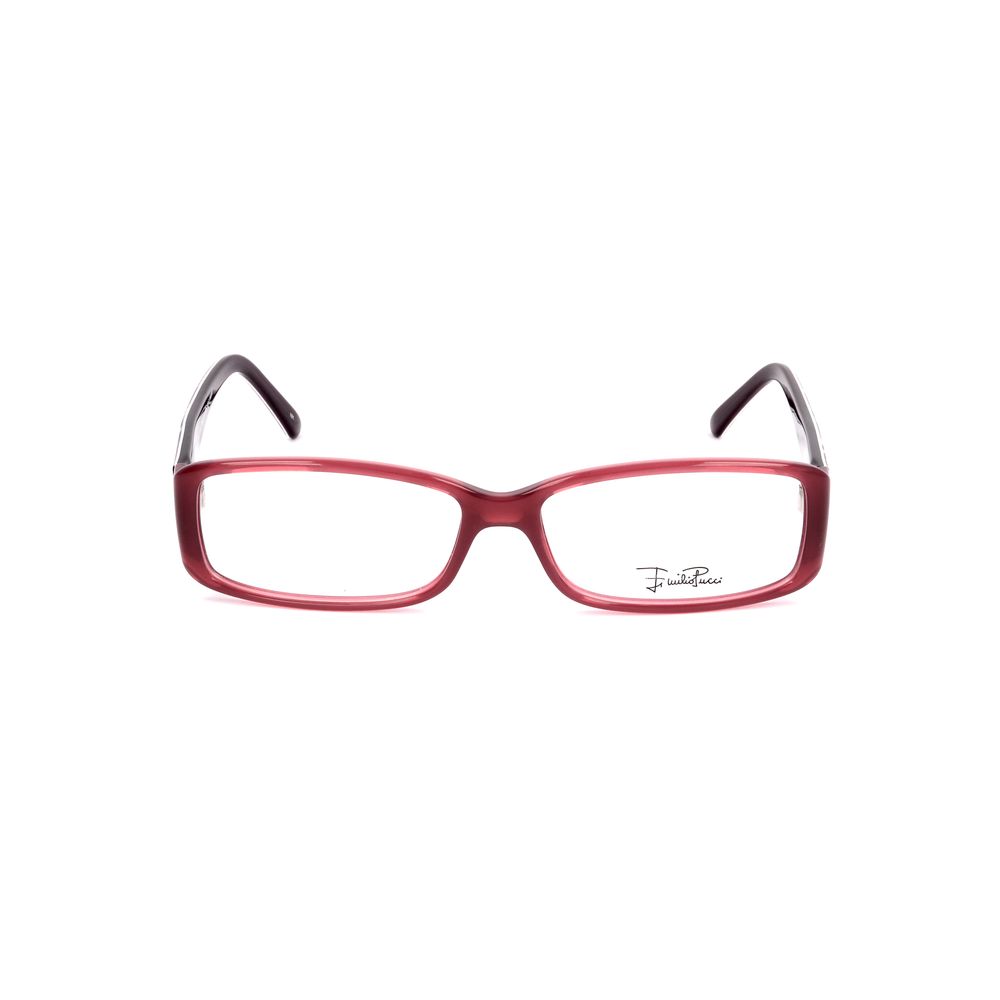 Roza plastična očala Emilio Pucci (okvirji)