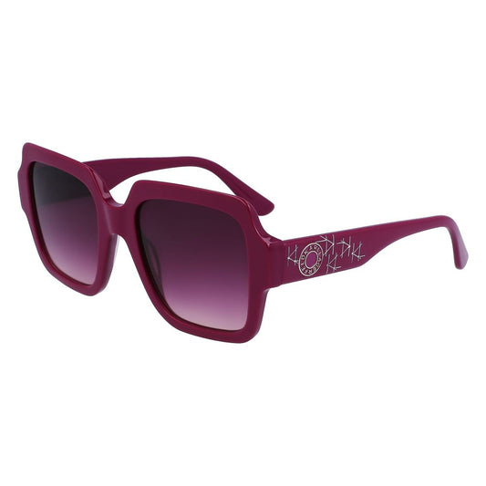 Karl Lagerfeld Gray Haircalf Sunglasses