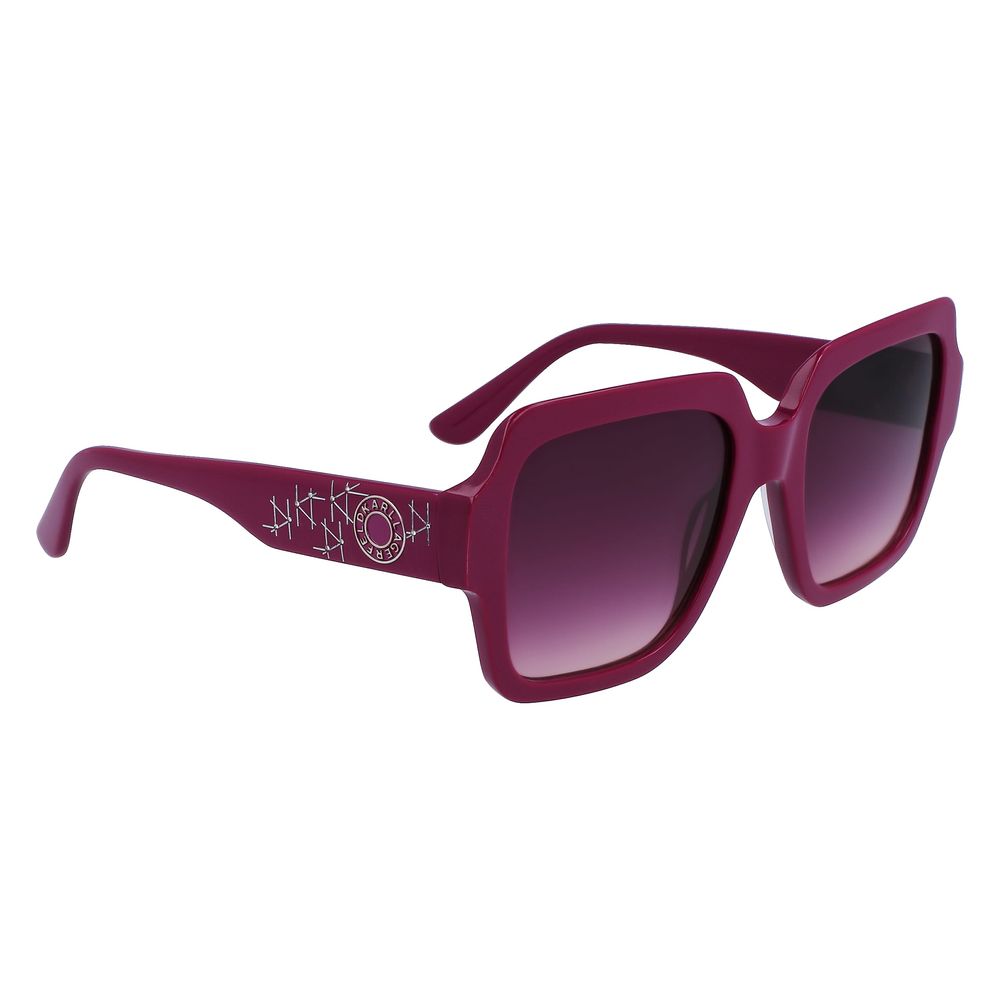 Karl Lagerfeld Gray Haircalf Sunglasses