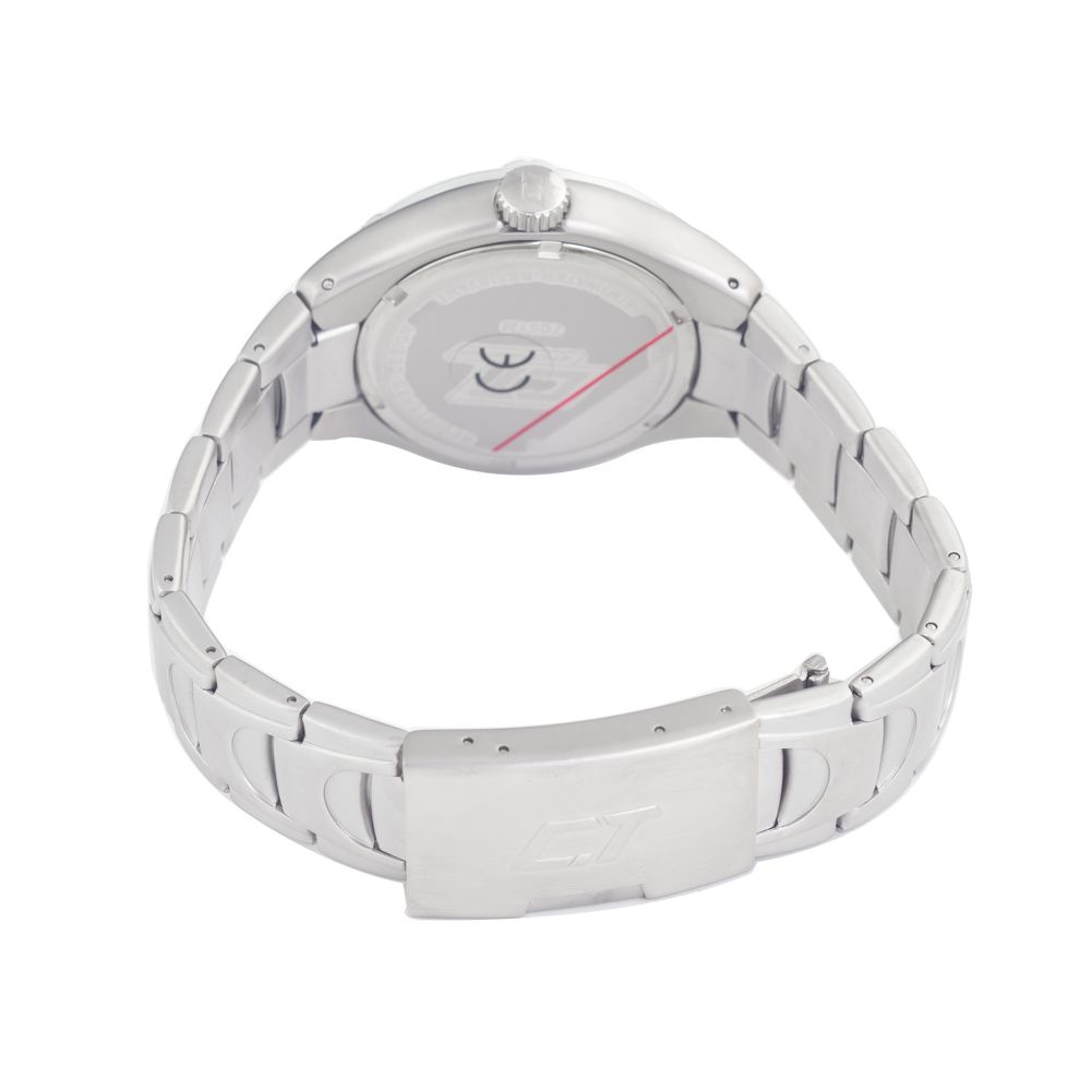 Chronotech Silver Stainless Steel Watch