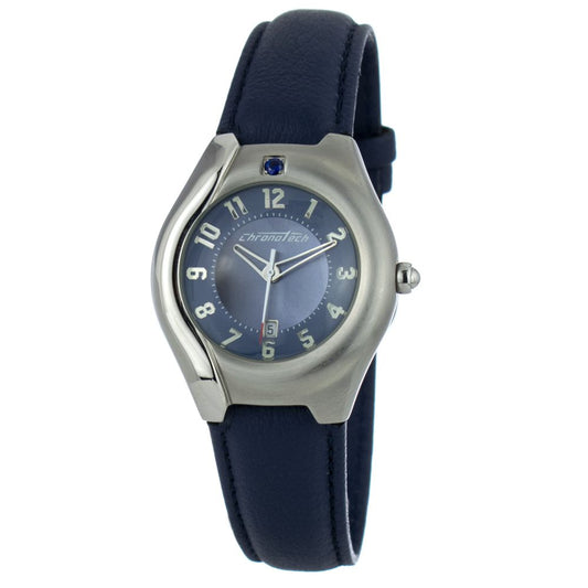 Chronotech Silver Stainless Steel Watch