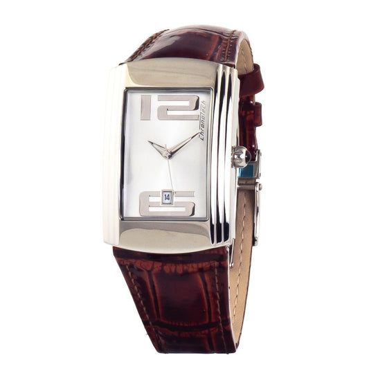 Chronotech rjava usnjena ura