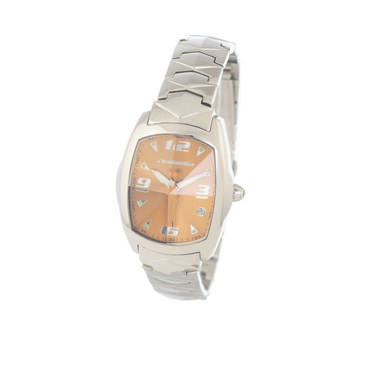 Chronotech Silver Stainless Steel Watch