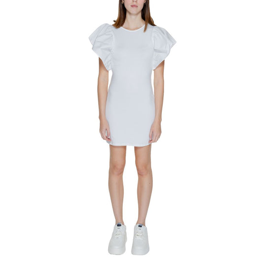 Only White Cotton Midi