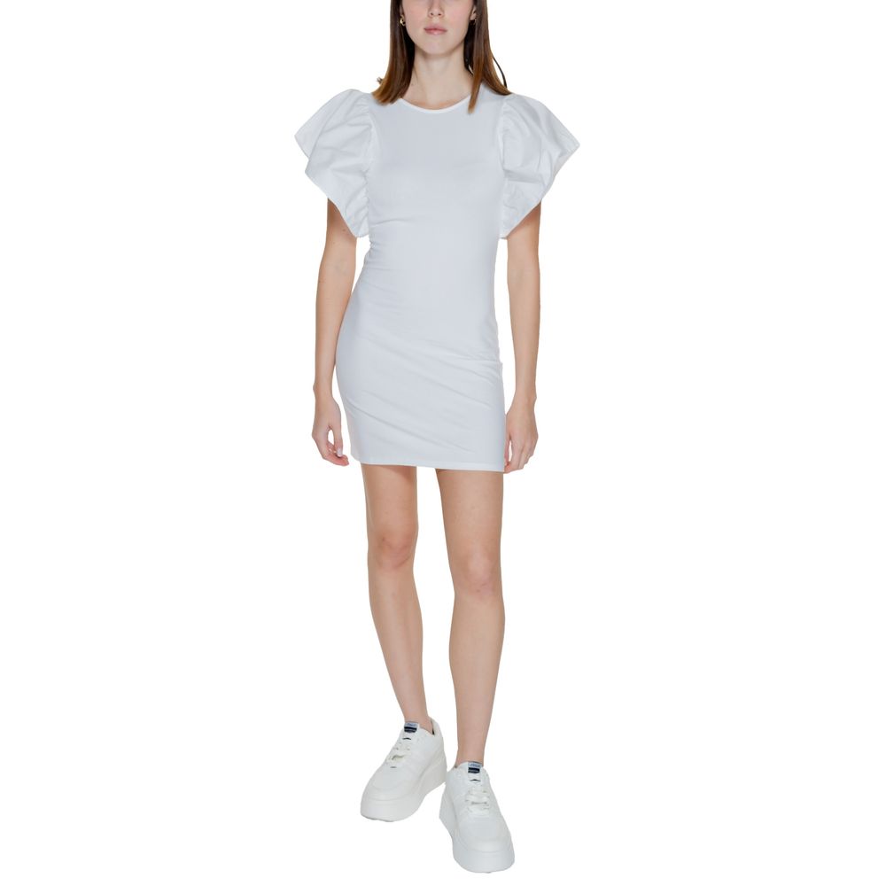 Only White Cotton Midi