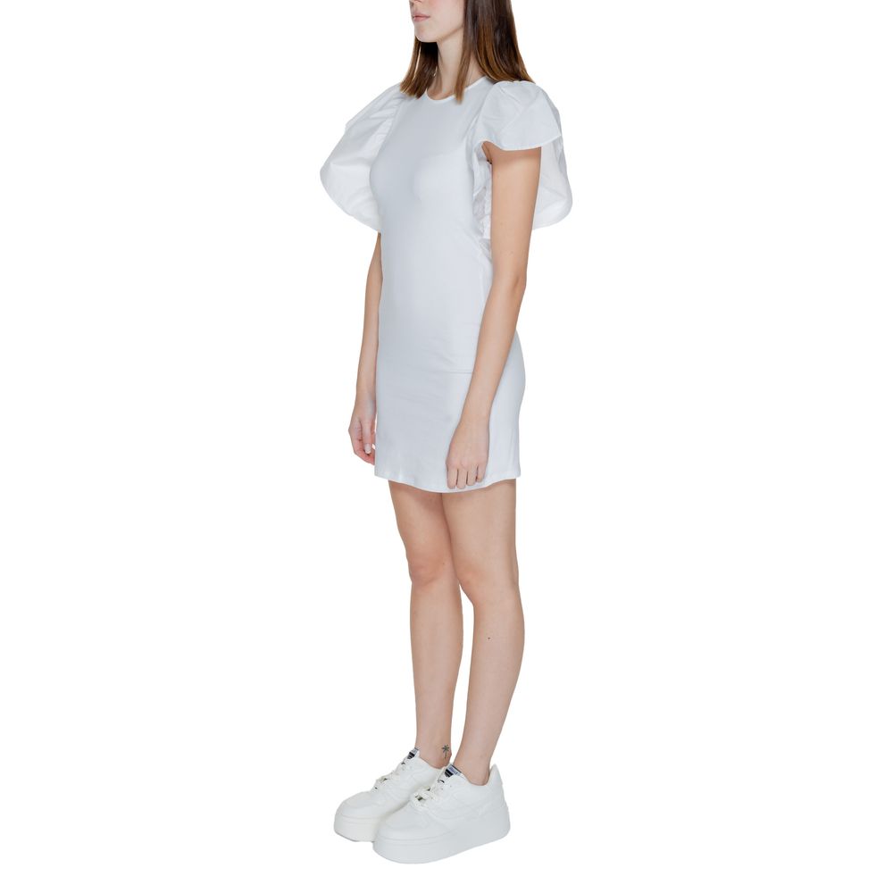 Only White Cotton Midi