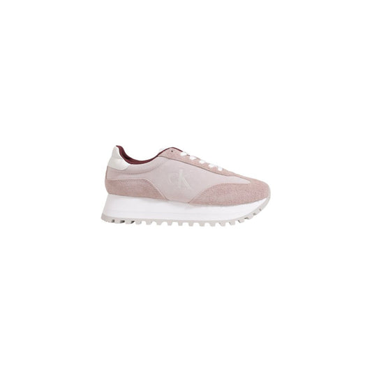 Calvin Klein Jeans Purple Leather Sneaker