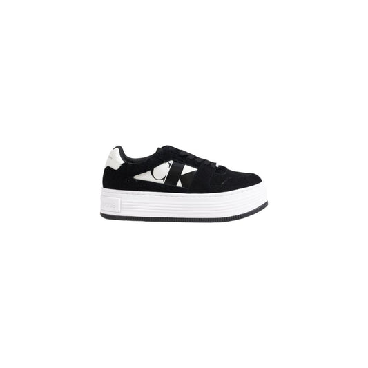 Calvin Klein Jeans Black Leather Sneaker