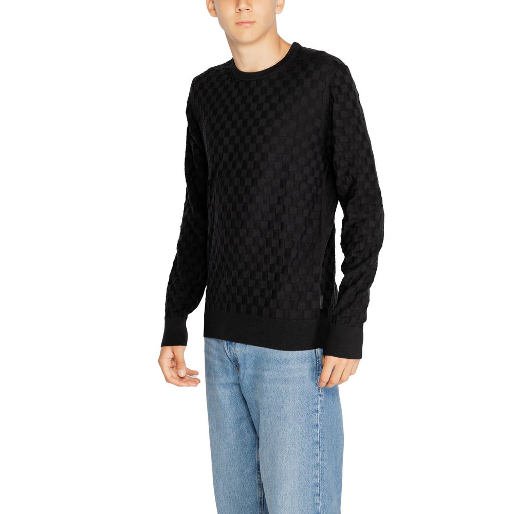 Calvin Klein Črna majica iz organskega bombaža