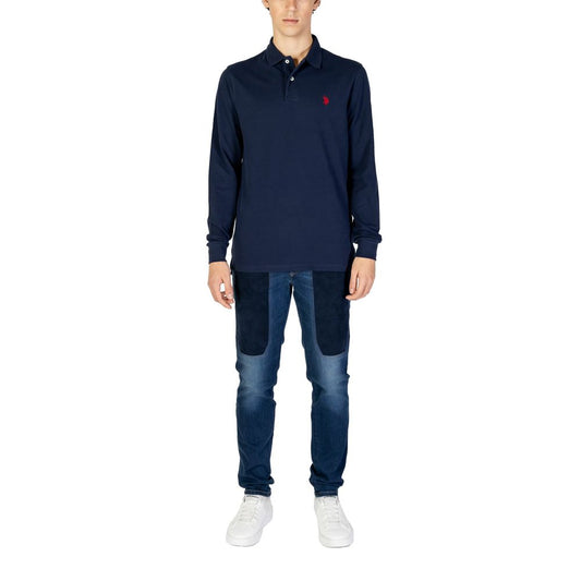 U.S. POLO ASSN. Blue Cotton Long Sleeve