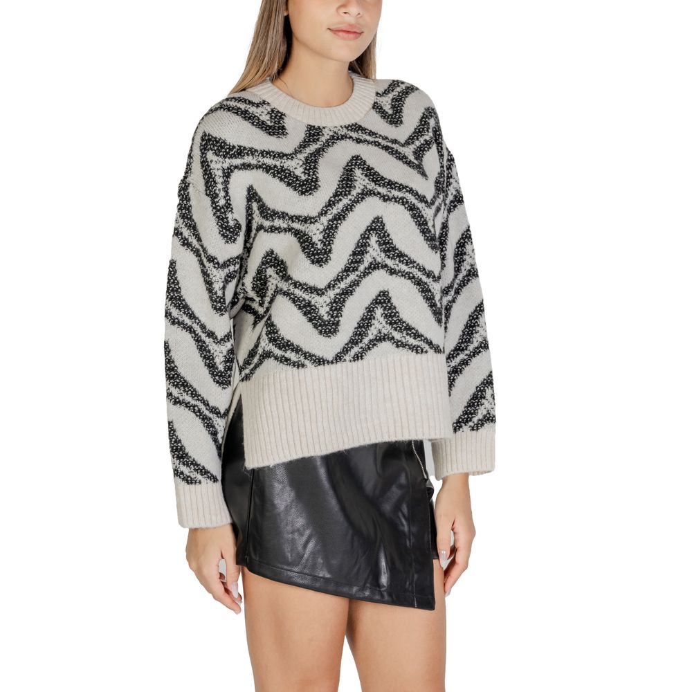 Only White Marabou Sweater