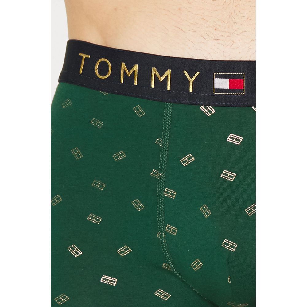 Tommy Hilfiger Green Cotton Boxer