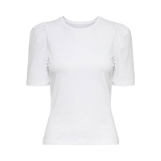Only White Cotton T-Shirt