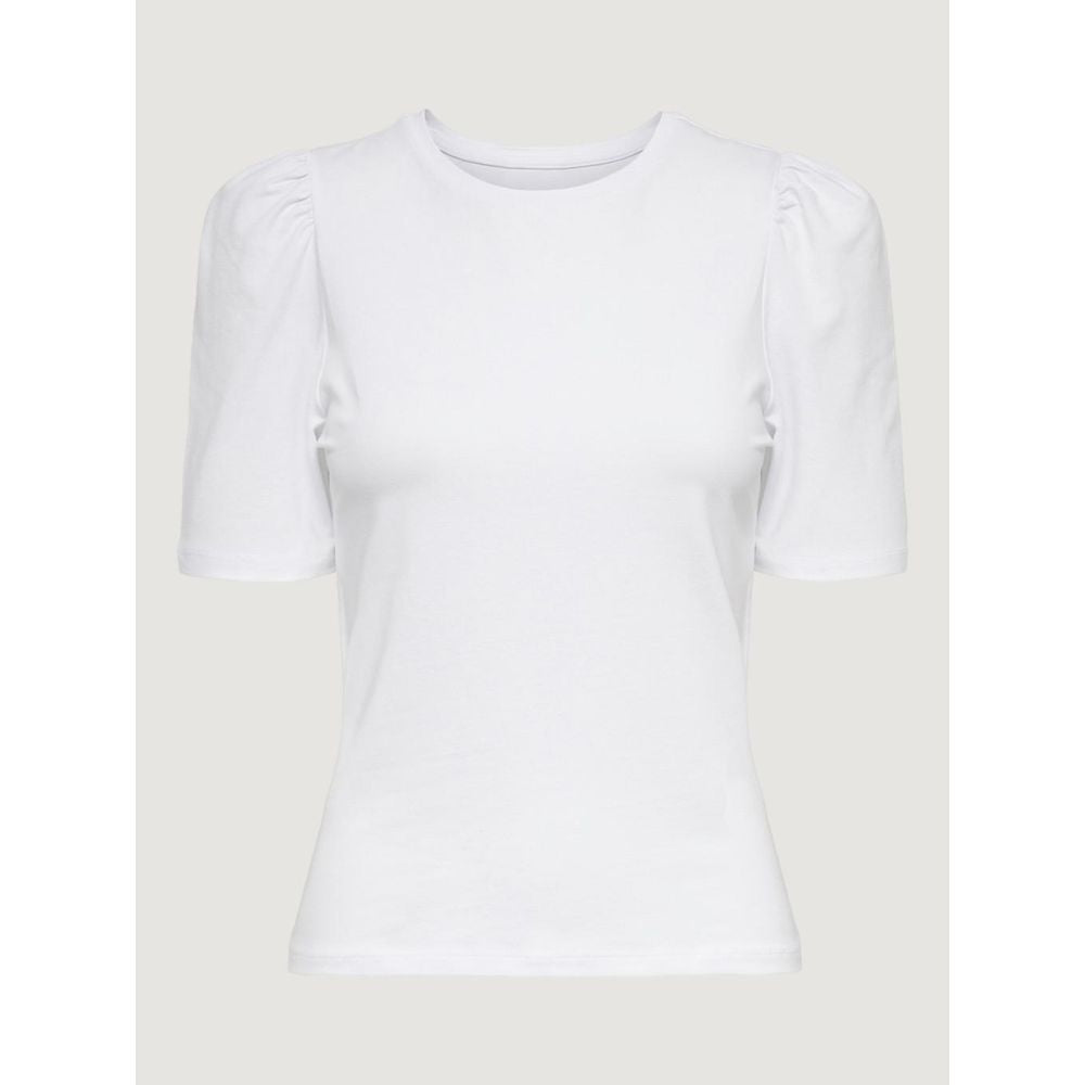 Only White Cotton T-Shirt