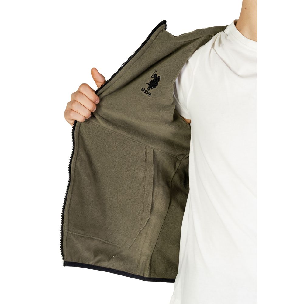 U.S. POLO ASSN. Gray Polyamide Jackets & Coat