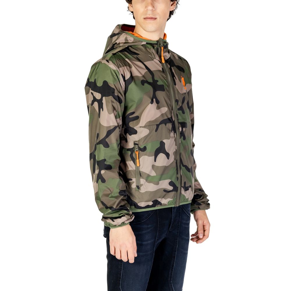 U.S. POLO ASSN. Green Polyamide Jackets & Coat