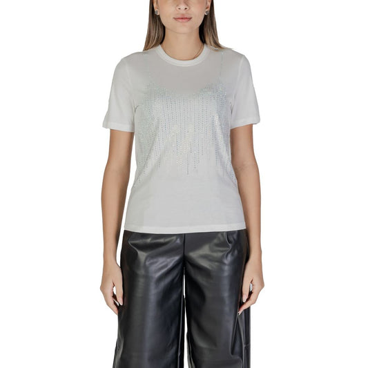 Only White Cotton T-Shirt