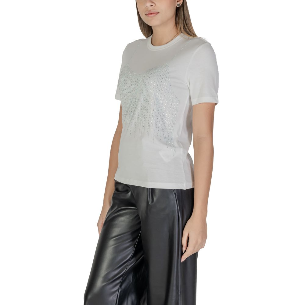 Only White Cotton T-Shirt