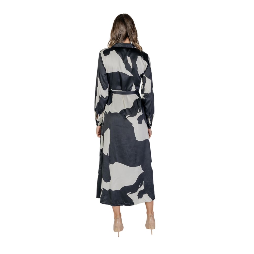 Only Black Recycled Polyester Long