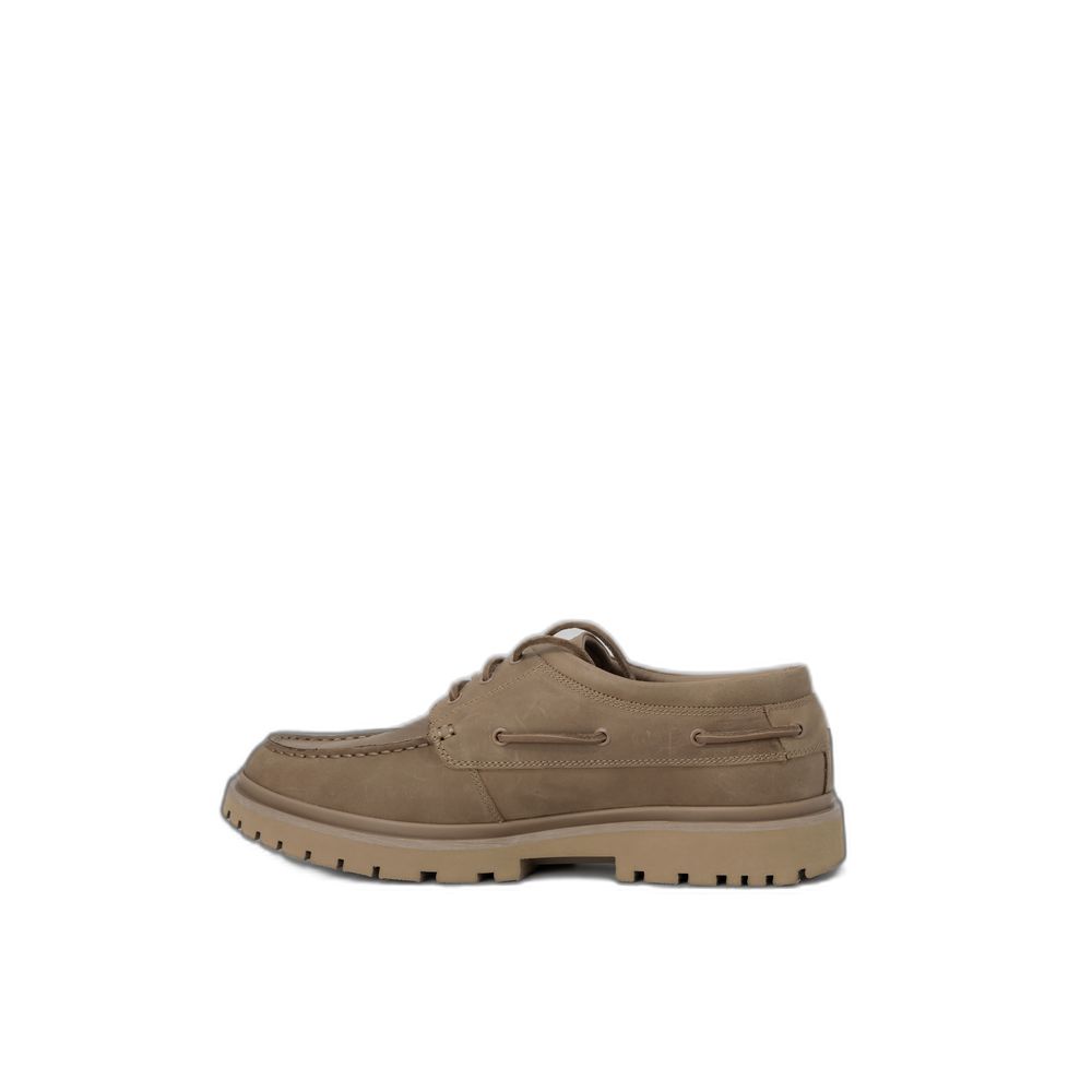 Calvin Klein Jeans Brown Leather Oxfords And Derby