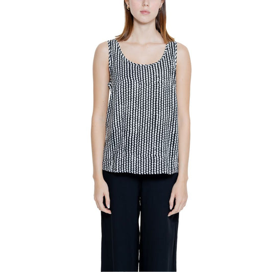 Only Black Viscose Tank Top