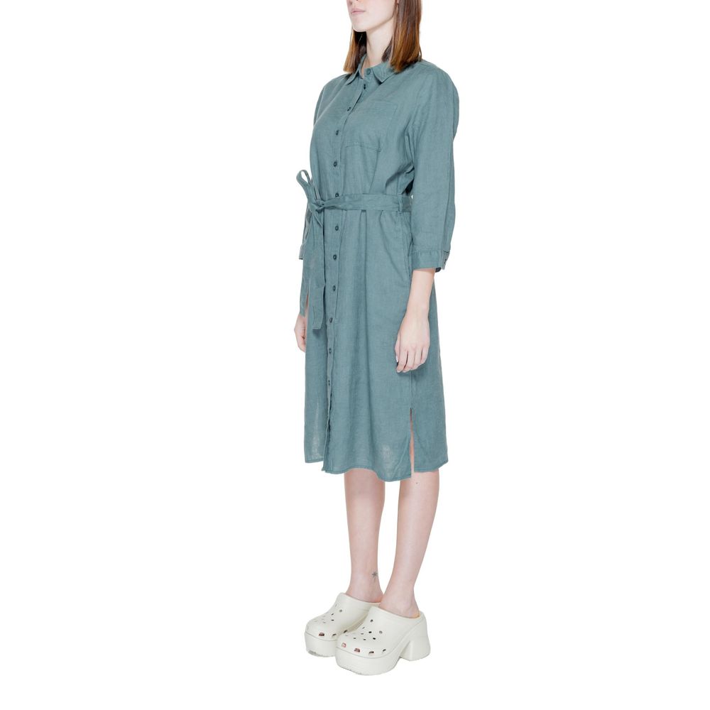 Street One Green Linen Long