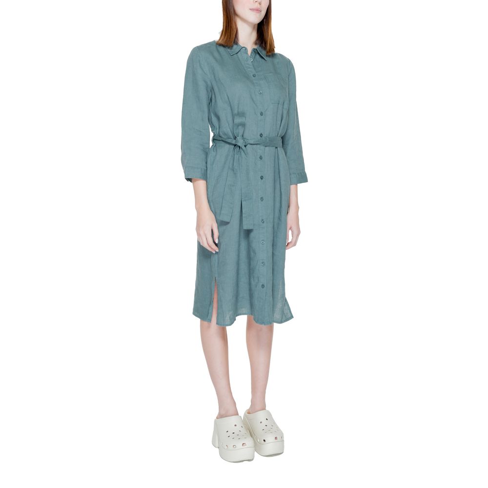 Street One Green Linen Long