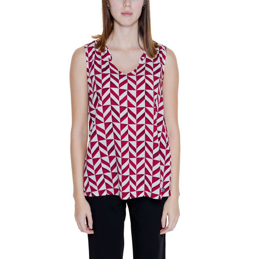 Street One Red Viscose Tank Top