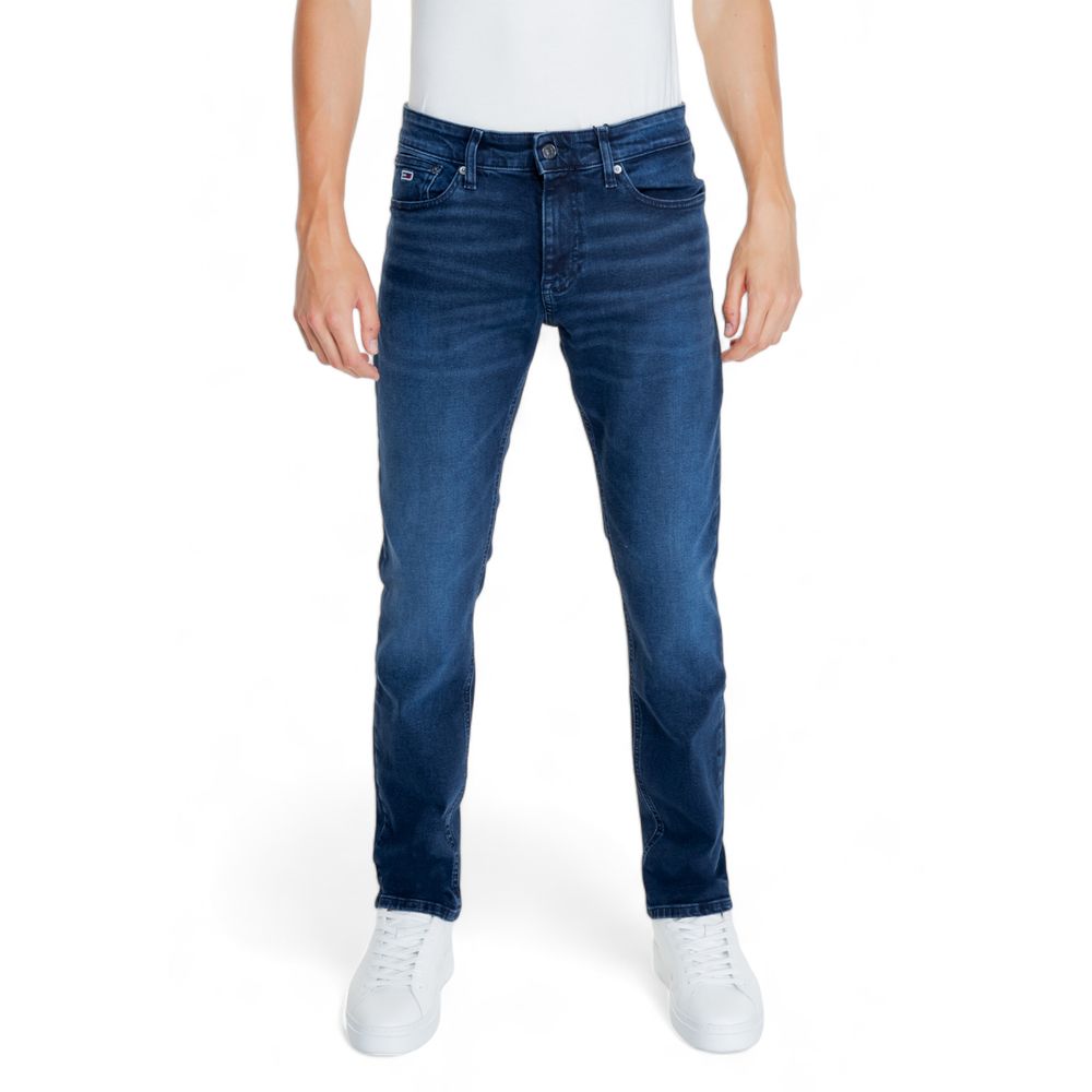 Tommy Hilfiger Jeans Modre kavbojke in hlače iz recikliranega bombaža