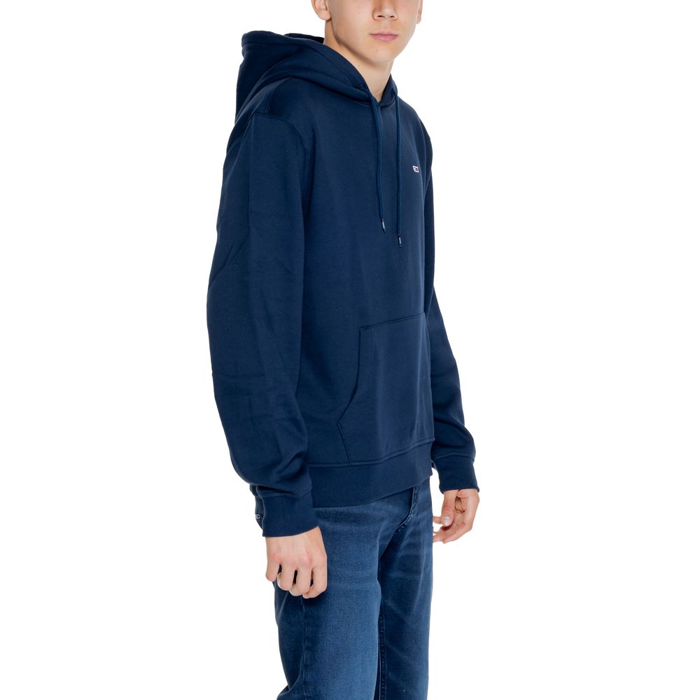 Tommy Hilfiger Jeans Blue Recycled Cotton Hoody