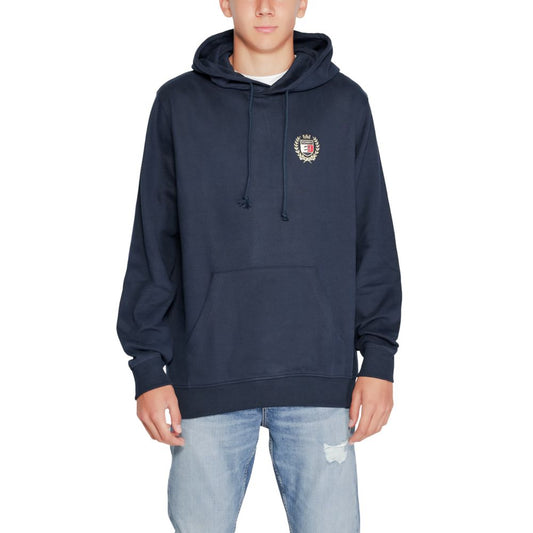 Tommy Hilfiger Jeans Blue Cotton Hoody