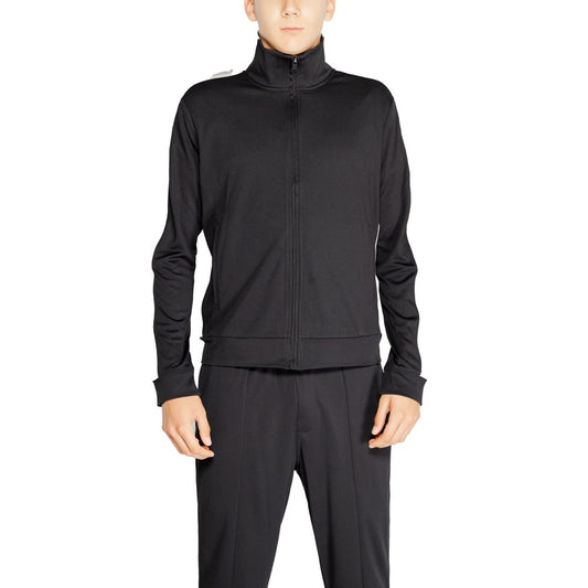 Calvin Klein Sport Črn pulover iz recikliranega poliestra