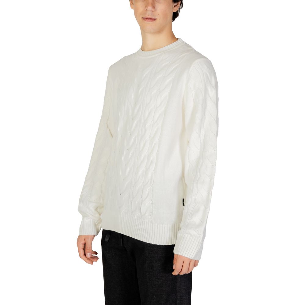 Hamaki-Ho White Marabou Sweater
