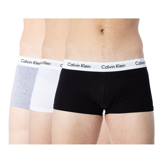 Calvin Klein Spodnje perilo Sivo bombažno spodnje perilo