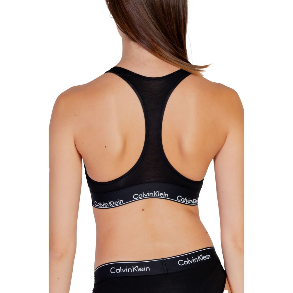 Calvin Klein Underwear Black Cotton Bra