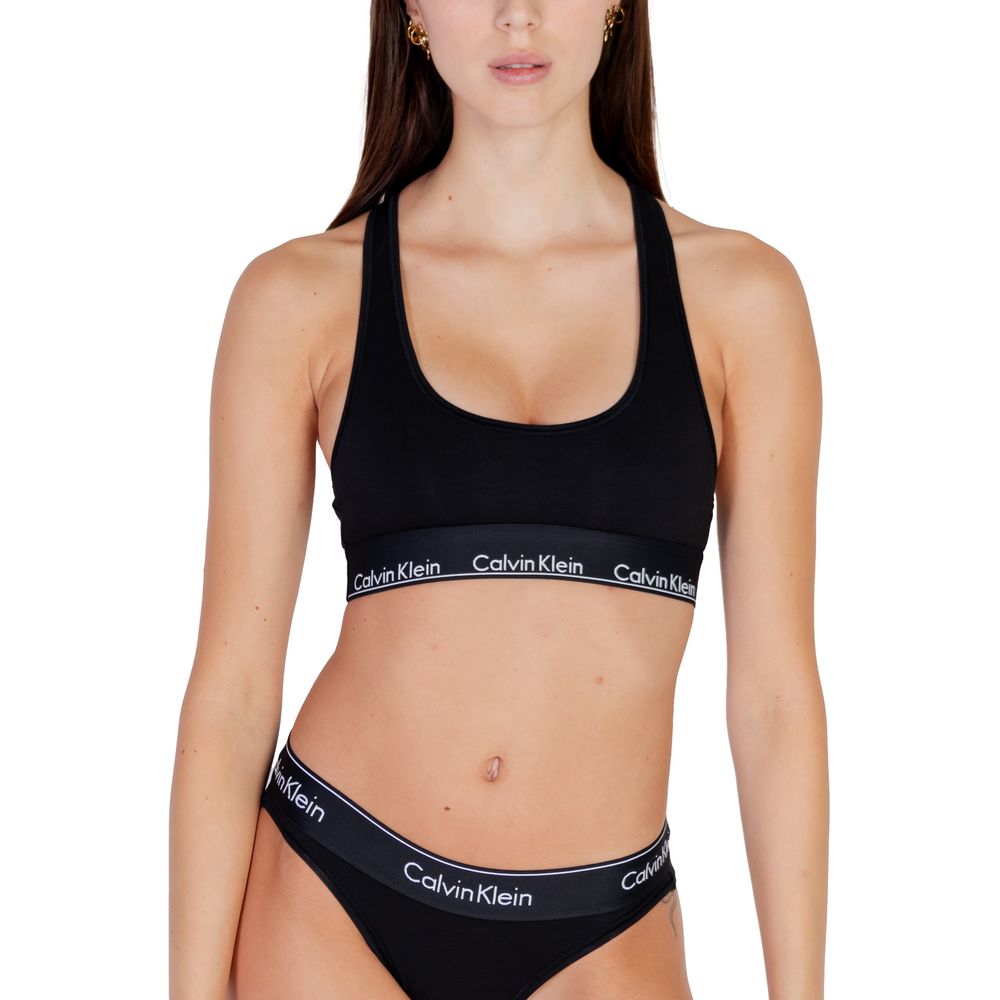 Calvin Klein Underwear Black Cotton Bra