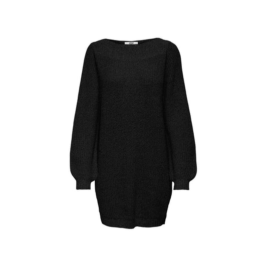 Jacqueline De Yong Black Marabou Midi