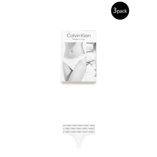 Calvin Klein spodnje perilo Belo bombažno spodnje perilo