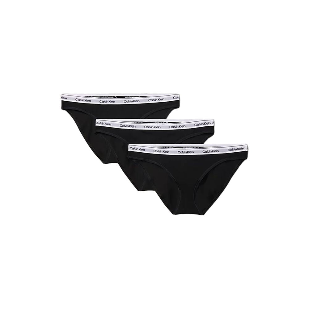 Calvin Klein Underwear Black Cotton Panty