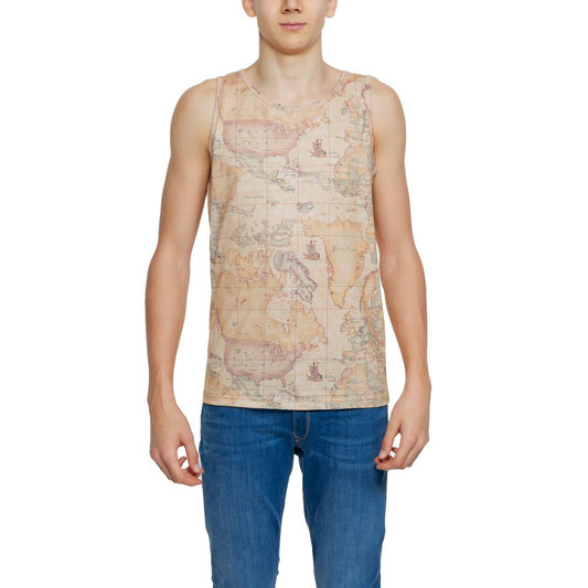 Alviero Martini Prima Classe Beige Poliester T-Shirt