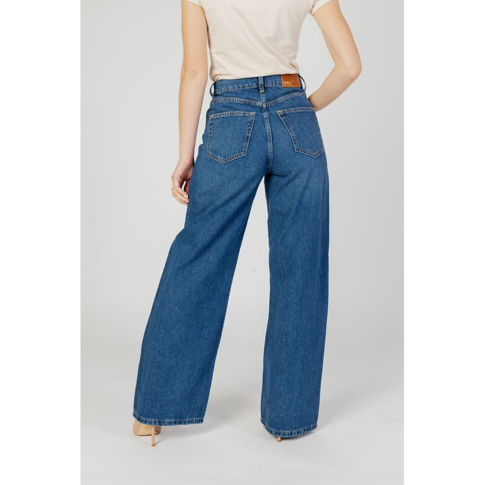 Only Blue Cotton Relaxed Fit Jean