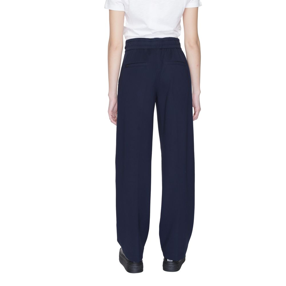 Street One Blue Viscose Pant