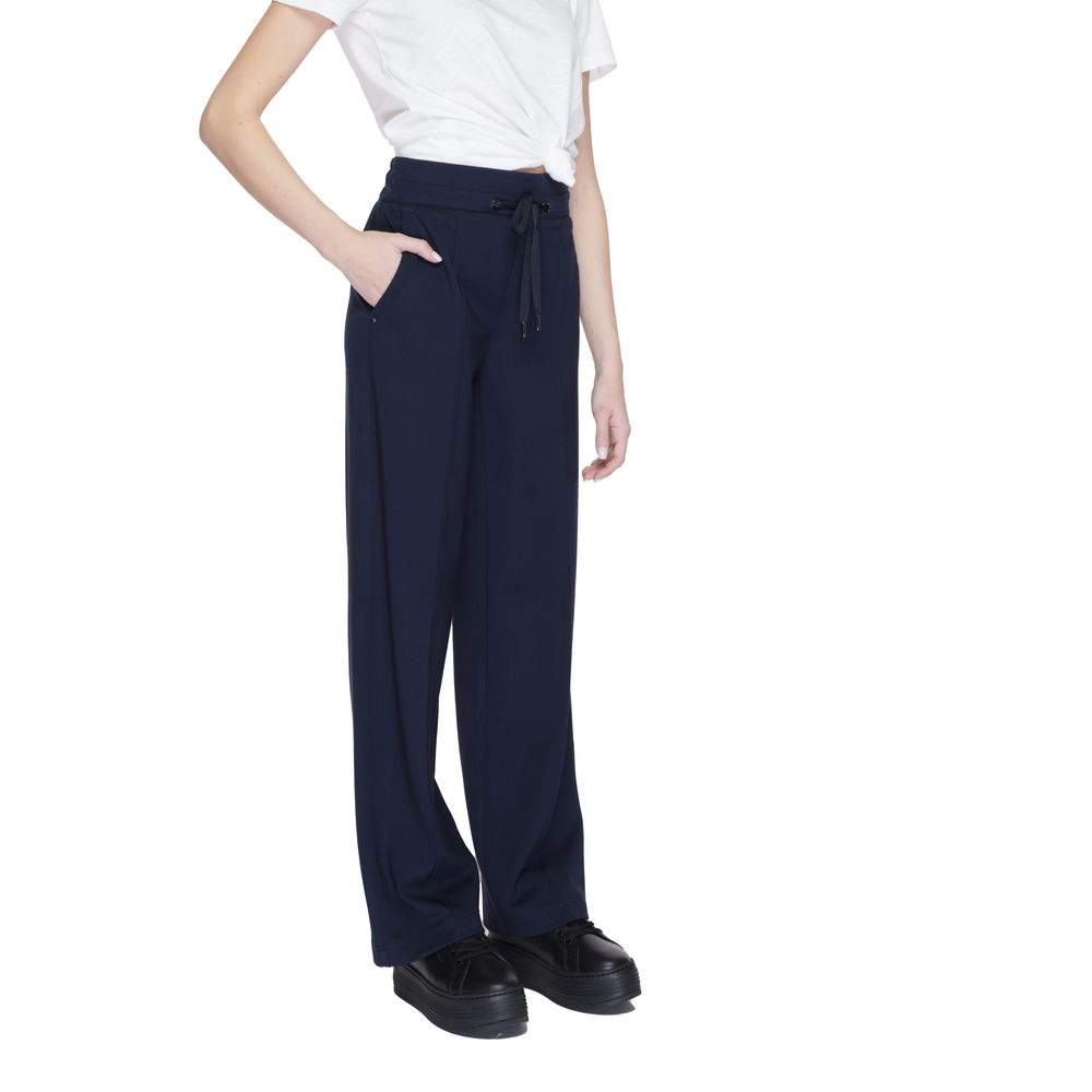 Street One Blue Viscose Pant